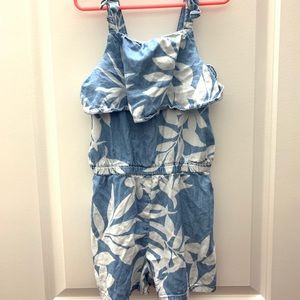 Summer Palm romper
